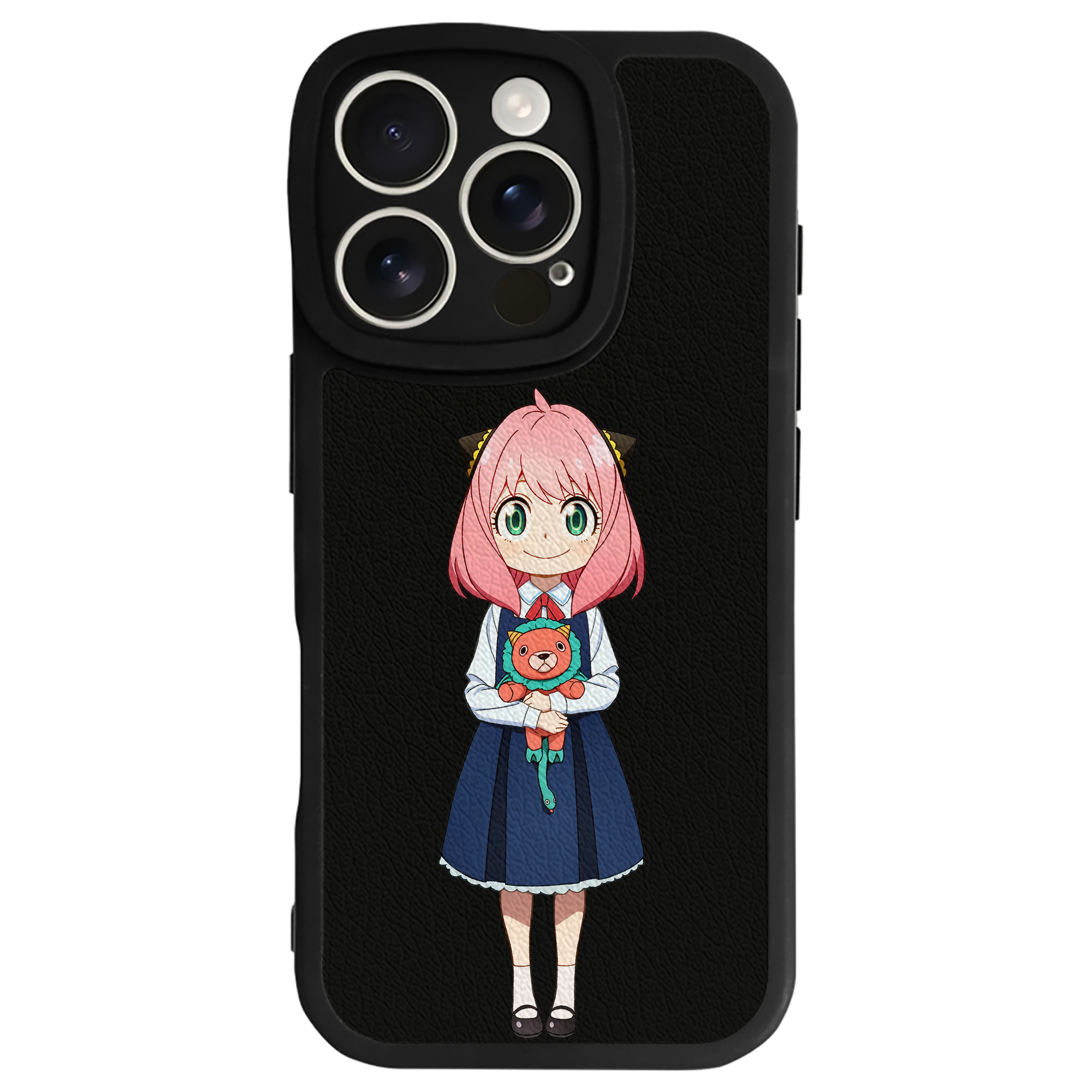 （画像用） SPY×FAMILY间谍家家酒 【iPhone 16シリーズ対応】シリコンスマホケース（レザー調） 材質：シリコン